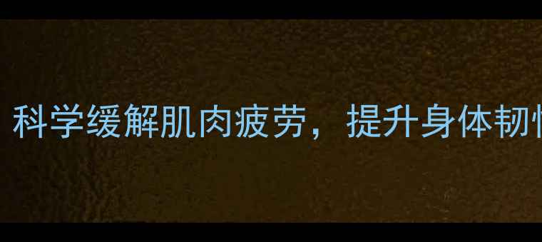 养生指南久蹲养生法科学缓解肌肉疲劳提升身体韧性附7天训练计划