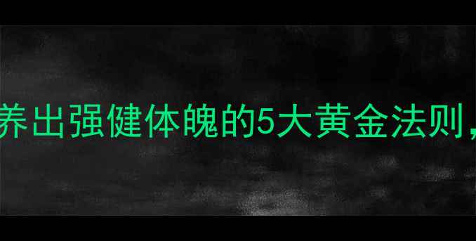 图片 四百米科学训练法｜养出强健体魄的5大黄金法则，跑步小白也能逆袭1