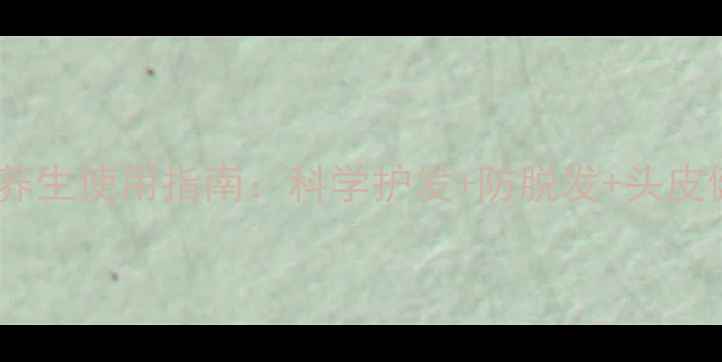 图片 塑料盘发器养生使用指南：科学护发+防脱发+头皮健康全攻略1