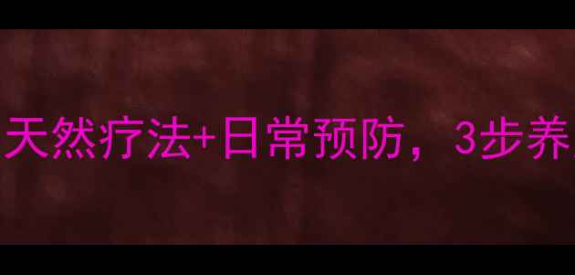 家庭自测牙结石指南天然疗法日常预防3步养成健康牙龈的养生秘籍