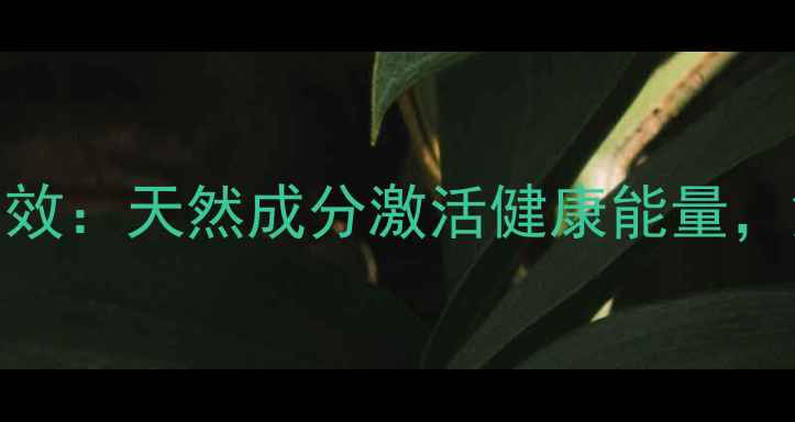 松树粉的十大养生功效天然成分激活健康能量解锁传统智慧新篇章