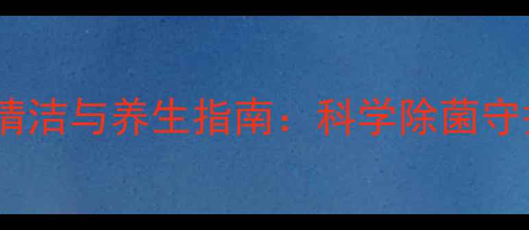 图片 滚筒洗衣机清洁与养生指南：科学除菌守护全家健康1