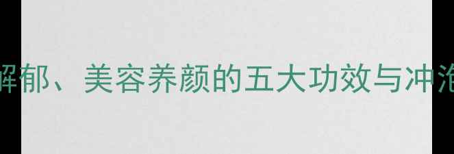 图片 玫瑰花茶养生指南：疏肝解郁、美容养颜的五大功效与冲泡禁忌（附科学饮用方案）
