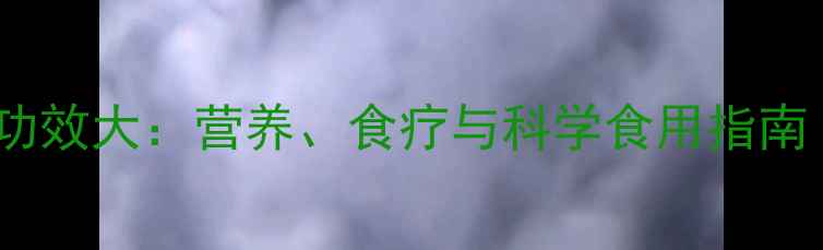 田鼠的养生功效大营养食疗与科学食用指南附食谱