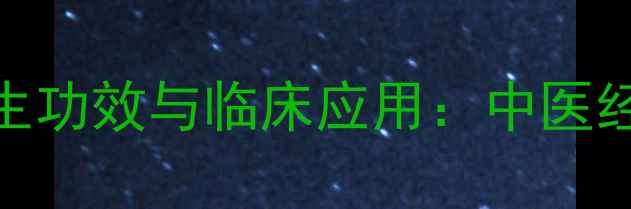 图片 电针疗法的养生功效与临床应用：中医经络调节新突破