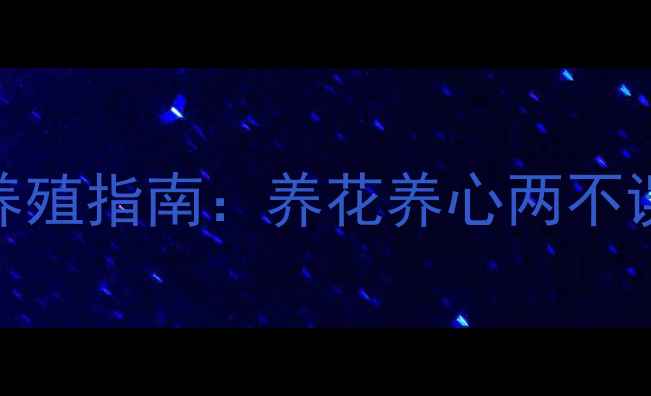 紫罗兰家庭养殖指南养花养心两不误的养生秘诀