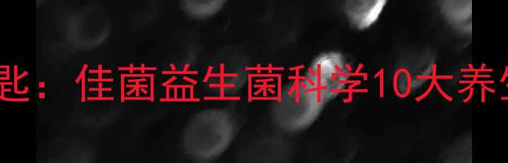 图片 肠道健康的黄金钥匙：佳菌益生菌科学10大养生功效与服用指南1