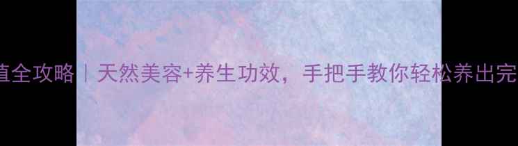 图片 芦荟家庭种植全攻略｜天然美容+养生功效，手把手教你轻松养出完美芦荟凝胶1