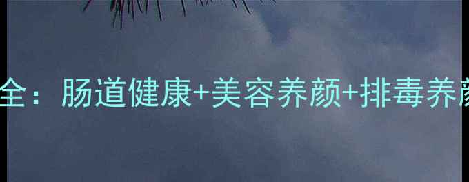 西梅干养生功效全肠道健康美容养颜排毒养颜的天然营养库
