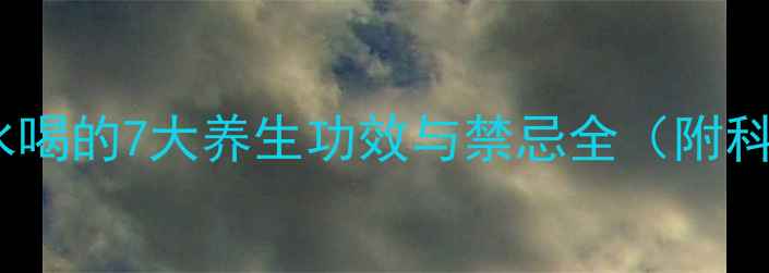 图片 西洋参桂圆泡水喝的7大养生功效与禁忌全（附科学饮用指南）1