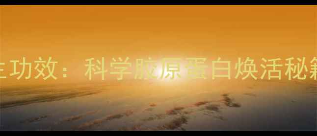 图片 西牛皮的十大养生功效：科学胶原蛋白焕活秘籍（附使用指南）