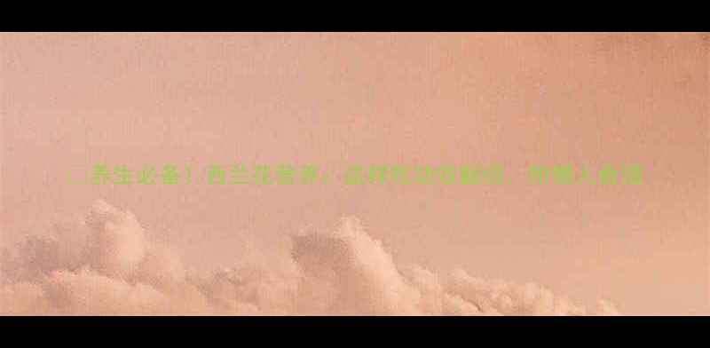 养生必备西兰花营养这样吃功效翻倍附懒人食谱