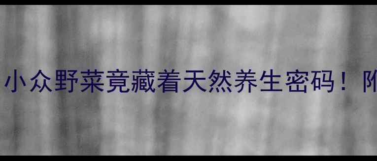 图片 🌱榆树芽养生全攻略｜小众野菜竟藏着天然养生密码！附私藏食谱&保存技巧✨