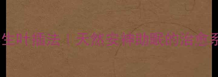 大岩桐叶养生叶插法天然安神助眠的治愈系绿植教程