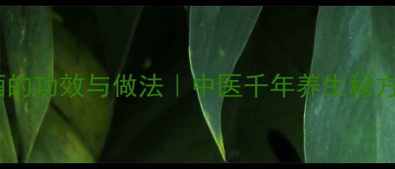 守宫泡酒的功效与做法中医千年养生秘方大公开