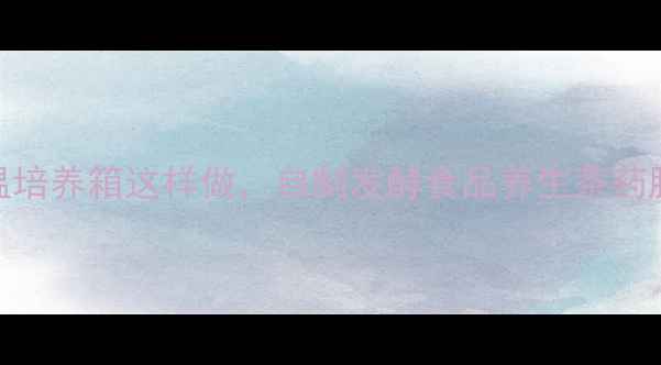 家庭养生神器电热恒温培养箱这样做自制发酵食品养生茶药膳成功率翻倍附详细教程