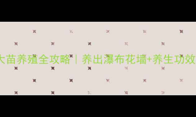 图片 🌿蓝雪花大苗养殖全攻略｜养出瀑布花墙+养生功效双丰收✅2