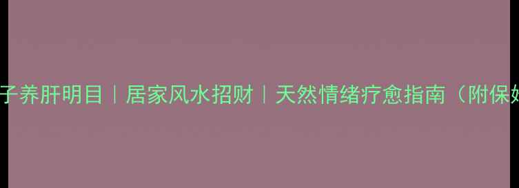 图片 💖水培风信子养肝明目｜居家风水招财｜天然情绪疗愈指南（附保姆级教程）1